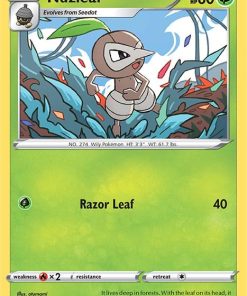 Nuzleaf 011-185 - Pokemon Vivid Voltage