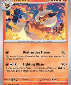 Flareon 013/131 - Pokemon Prismatic Evolutions