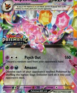 Espeon EX 034/131 Stamped - Pokemon Prismatic Evolutions