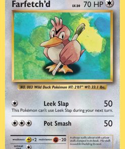 Farfetch'd 68/108 - Pokemon XY Evolutions Single