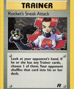 Trainer: Rocket's Sneak Attack 72/82 - Pokemon Team Rocket (LP)