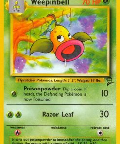 Weepinbell 64/130 - Pokemon Base Set 2 (DMG)