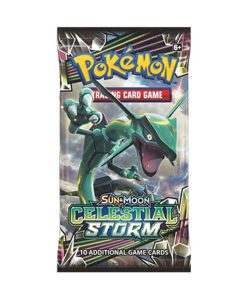 Pokemon Sun Moon Celestial Storm Booster Pack